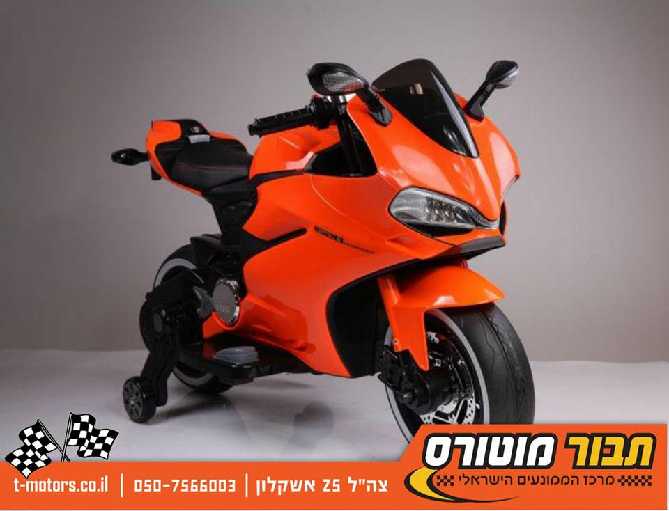 אופנוע דוקאטי 12 וולט